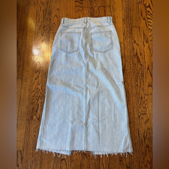 Madewell Rilee Denim Midi Skirt, size 25, NWT - Picture 6 of 8